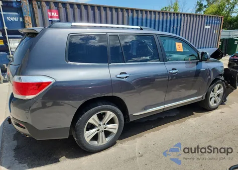 2012 Toyota Highlander Limited из США, поврежденный, VIN 5TDDK3EH5CS093384